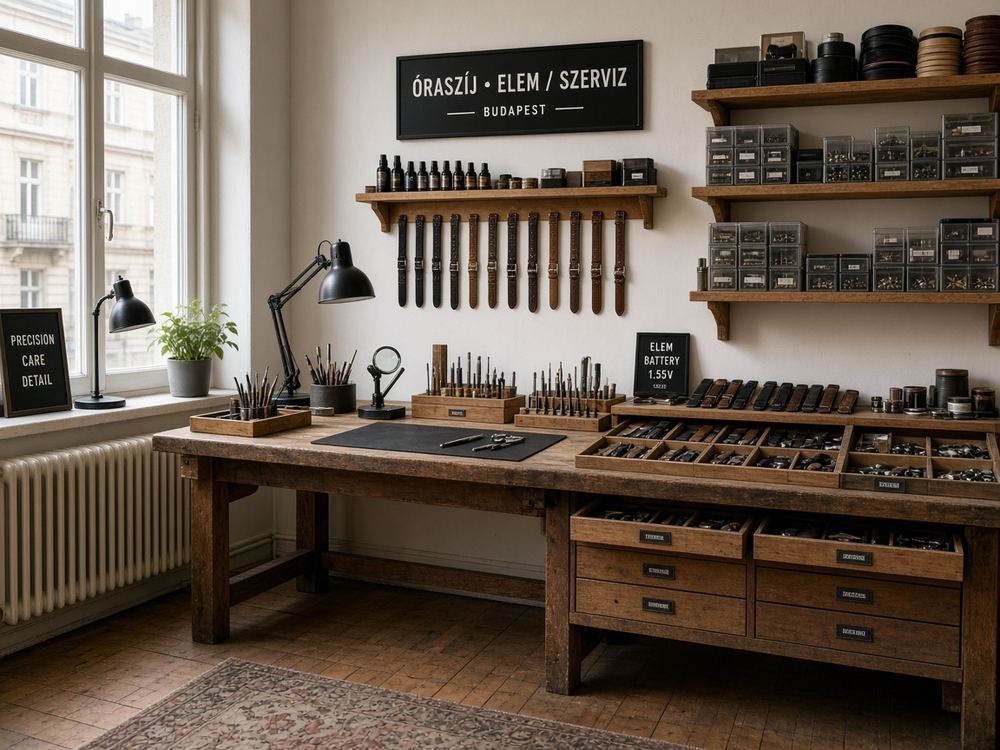About the Watch strap/battery simple repair studio at Faircompass Studio